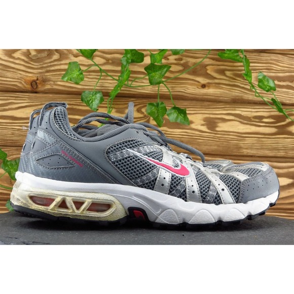 Nike Air Max‎ Assail Women Sz 10 M Gray Lace Up Running Mesh Shoe - Picture 4 of 8
